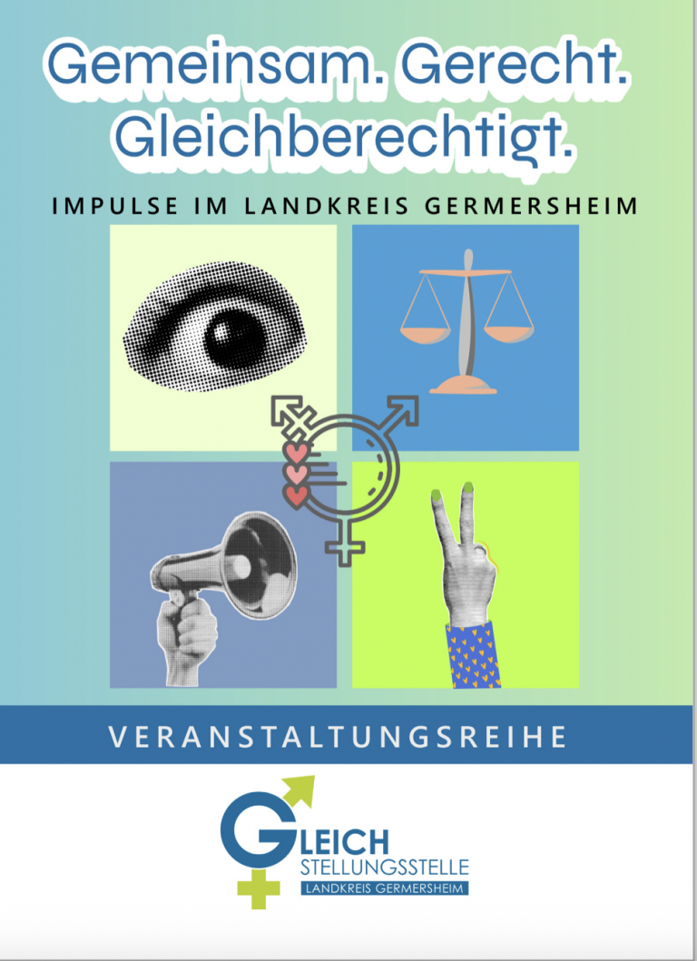 Gleichstellung Kreis Germersheim Flyer Front farbig